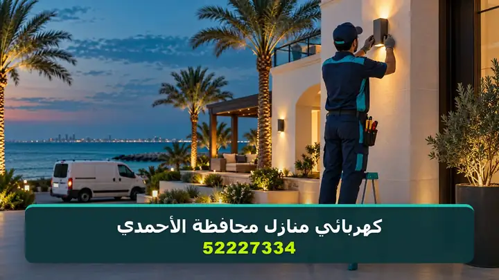 كهربائي منازل محافظة الأحمدي