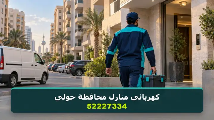 كهربائي منازل محافظة حولي